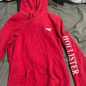 Hollister Vibrant Red Pullover